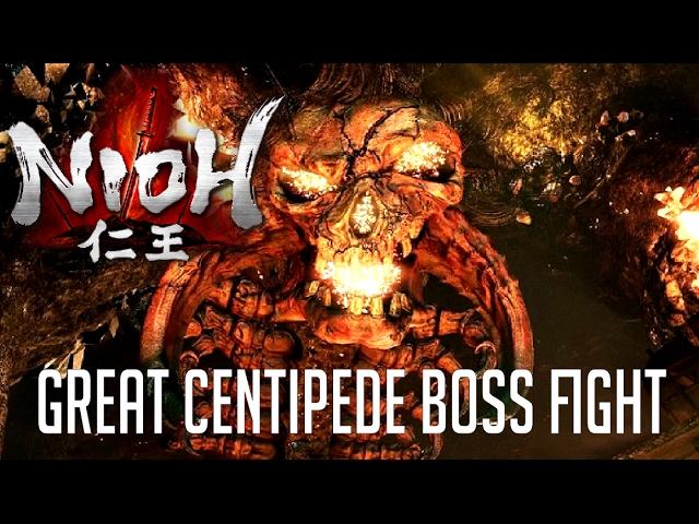 Nioh Boss Fight #7: Great Centipede - This Boss Is TRASH