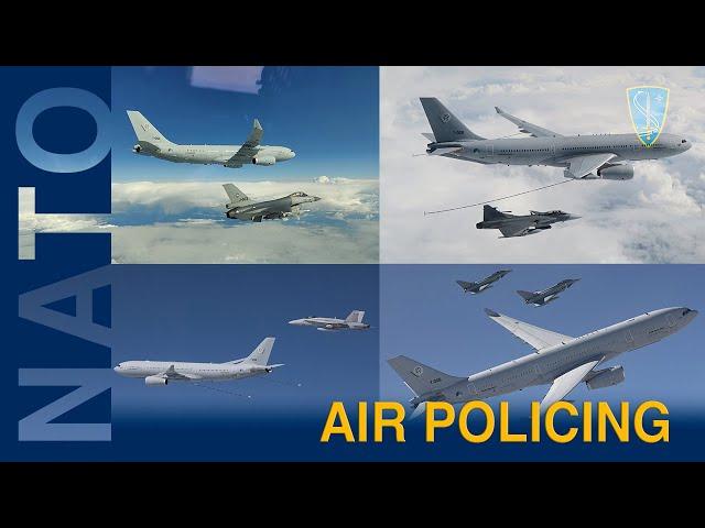 ALLIES COOPERATE 24/7 SAFEGUARDING NATO SKIES