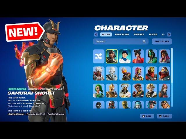 All Fortnite New Leaked Chapter V34.10 Skins, Emotes, All Cosmetics (Shohei, Rebel Oro, Ryker, more)
