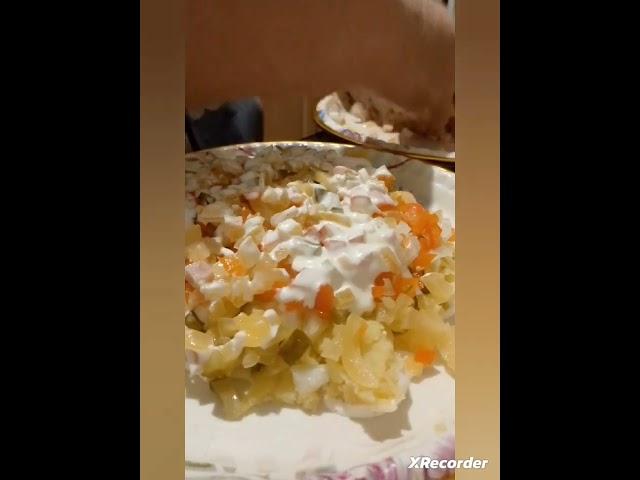 Салат "Праздник" #salad  #салатыизакуски #вкусноипросто #простыерецепты #holiday  #быстрыерецепты