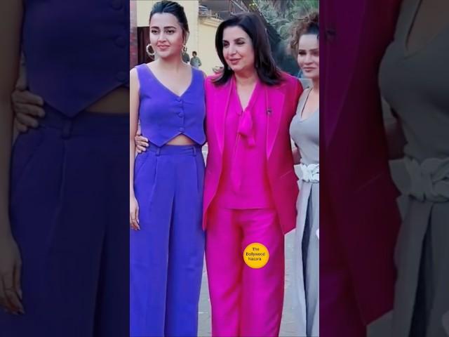Tejaswi Prakash, Farah Khan & Archana Gautam Spotted On Celebrity MasterChef Set #shorts #tejaswi