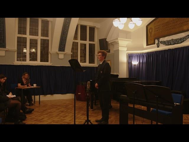 Farrow Singing Prize 2023 - Heat 2 - Juniors