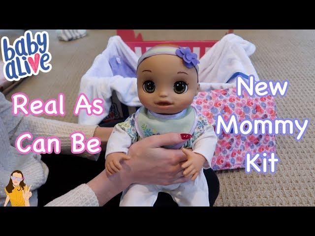 Baby Alive Real As Can Be Baby + New Mommy Kit | Kelli Maple