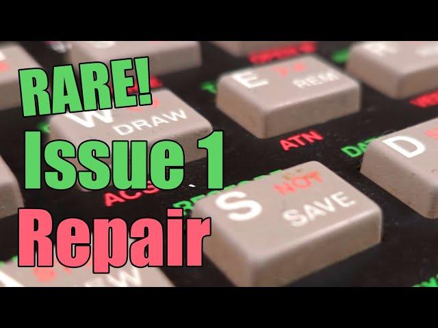 ZX Spectrum Issue 1 Repair - Someone Has Been Here Before Me!