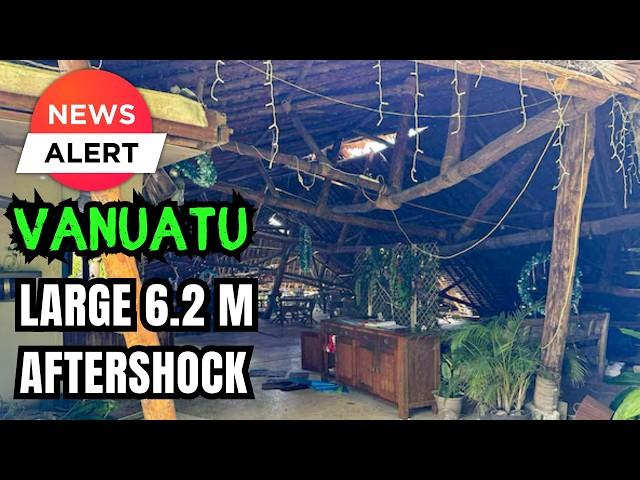 Vanuatu residents frightened by quake - afraid to return to homes after another Large Earthquake