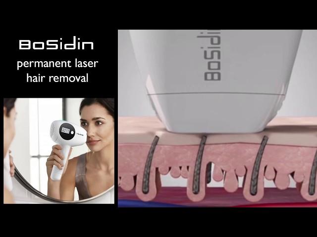 Bosidin IPL permanent laser hair removal device, now available on souq.com