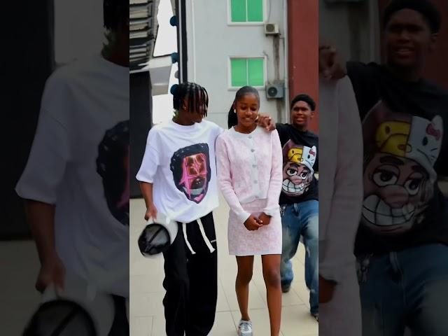 Annabel , Kenzy and youngDzee on dramatic video #youngdzee #nollywoodmovies