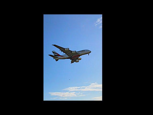 Incredible Landing Airbus A380