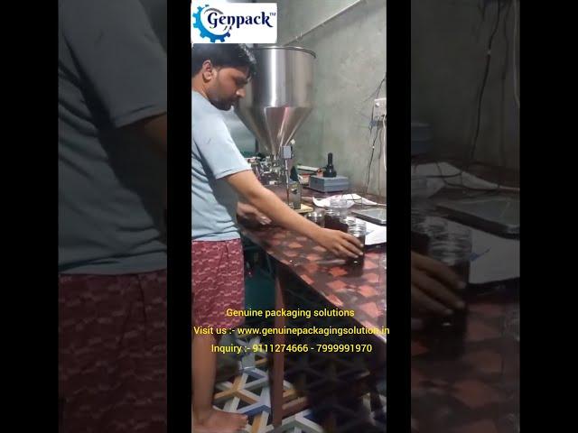 paste Filling Machine Table Top liquid Filling machine