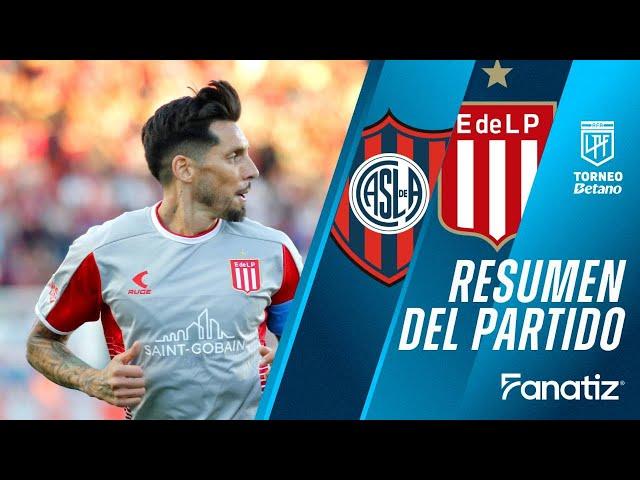 San Lorenzo 1-1 Estudiantes de La Plata - Resumen del partido | #TorneoBetano 2024