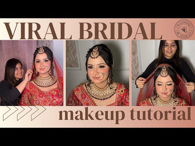 VIRAL BRIDAL MAKEUP TUTORIAL