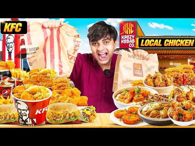 Spending Rs1000 on Local vs Branded Fried Chicken