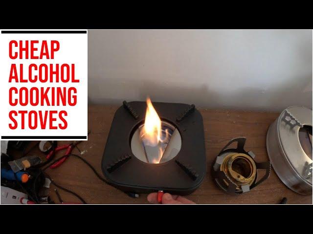 Shoestring Budget Alcohol Stove For Boat ,Test / Demonstration and Comparison with Origo 3000 . Pt 1