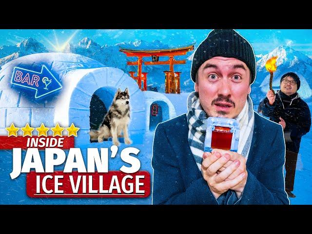 I Stayed at Japan's BIGGEST Ice Village | -20°C in Hokkaido