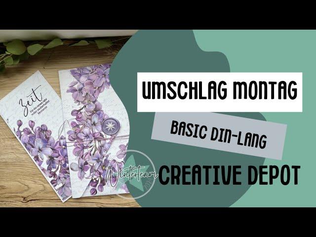 Umschlag Montag bei Creative Depot | Din-Lang Basics