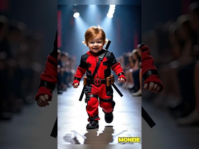 Deadpool from baby to adult #marvel #shorts #short