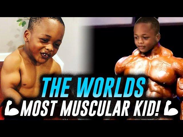 Amir the Hulk SUPER Muscular Kid - The new mini hercules