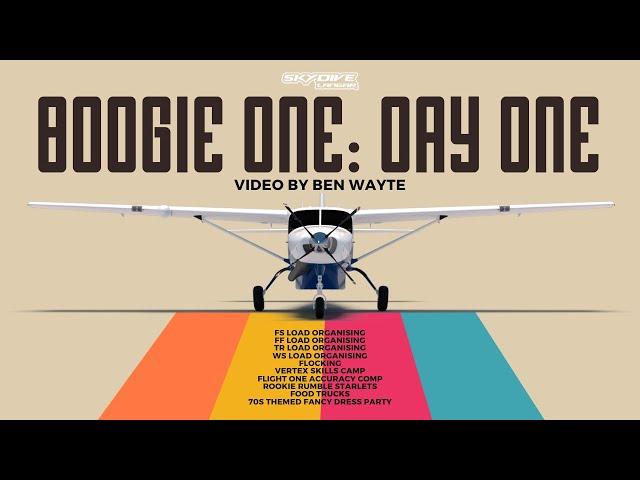 Boogie One Day Tape: Saturday 27th April 2024