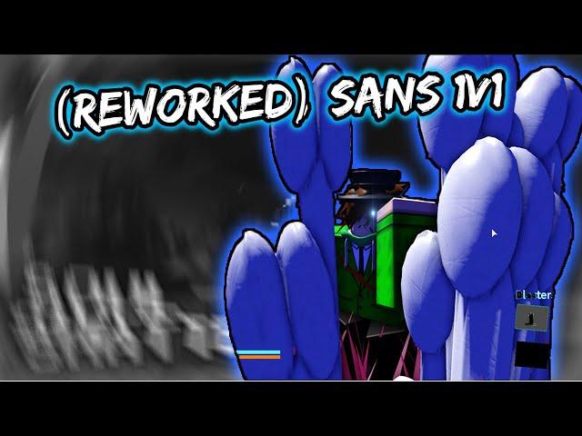 REWORKED SANS 1V1 || Roblox ( SoulShatters )