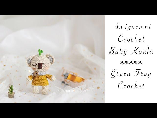 Amigurumi animals | Baby Koala crochet amigurumi | Móc Thú Len Gấu Koala