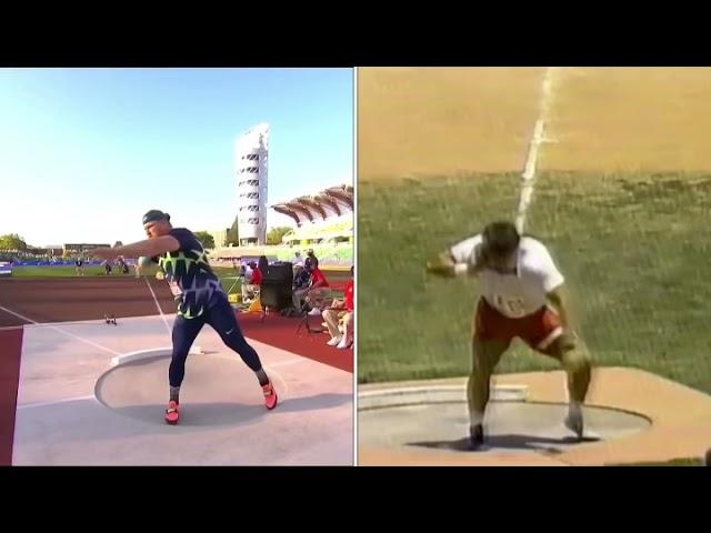 Ryan Crouser Vs Randy Barnes World Record Shot Putters