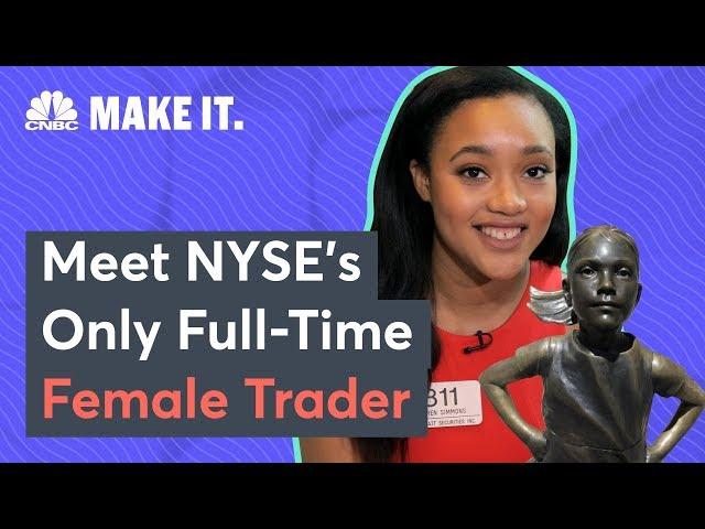 Meet NYSE's Only Full-Time Female Trader