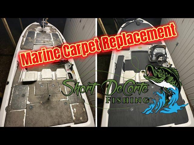 Shortdecorte Marine Carpet Replacement - 21ft Nitro Boat- Making Boat Carpet Great Again!