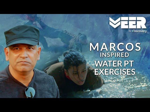 MARCOS Inspired Training - Water PT Exercises | India's Citizen Squad E3P1 | Veer By Discovery