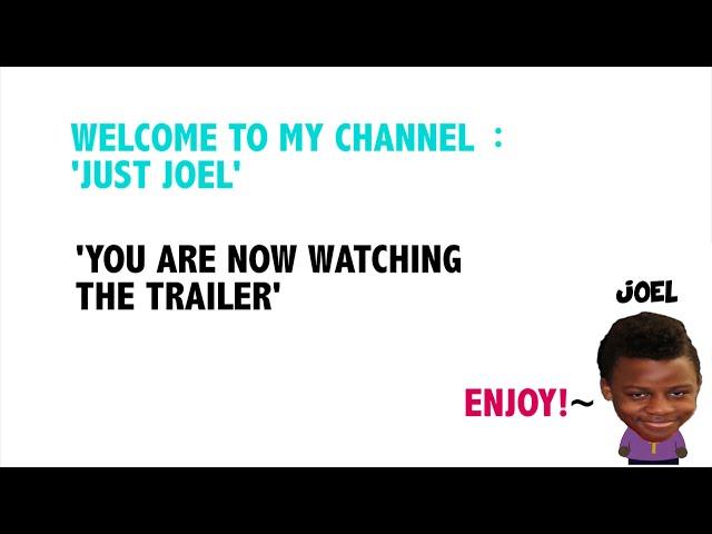 JUST JOEL TRAILER