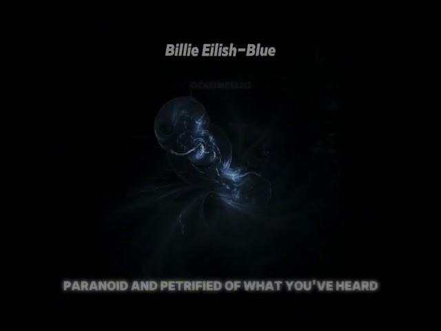 billie eilish-blue (sped up+lyrics+reverb)