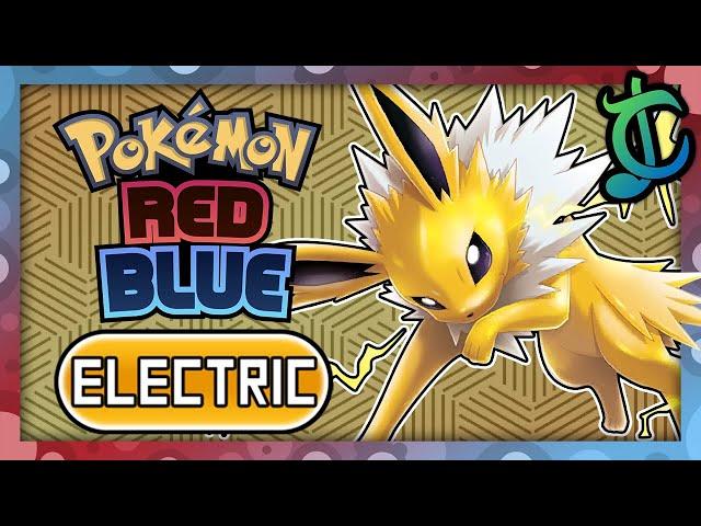 Can You Nuzlocke Pokémon Red Using ONLY ELECTRIC TYPES?