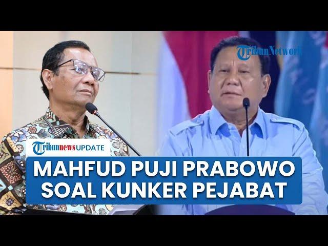 Mahfud MD Puji Sikap Tegas Prabowo soal Kunker Pejabat ke Luar Negeri: Kadang Urgensinya Tidak Ada