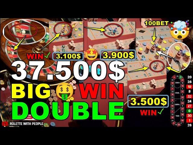  Live Roulette |  Watch Sunday Morning Big Double Win  37.500$ at Las Vegas Casino  2024-10-06