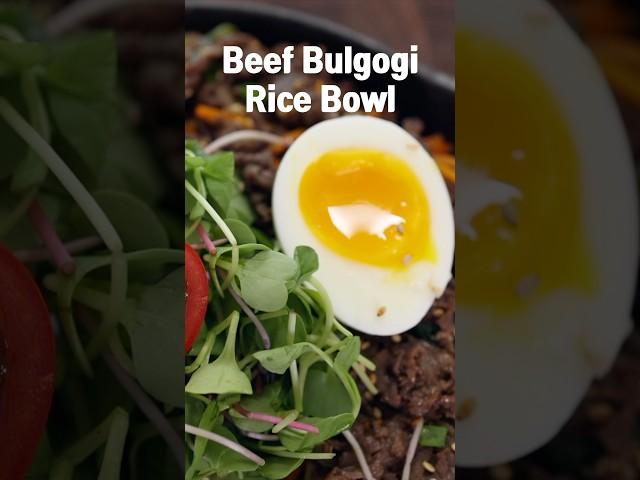 15 Minute Korean Bulgogi Rice Bowl That Will Change Your LIFE! 