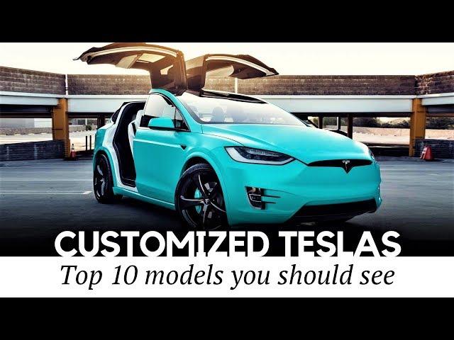 TOP 10 Custom Teslas: Electric Cars with Best Exterior and Interior Tuning