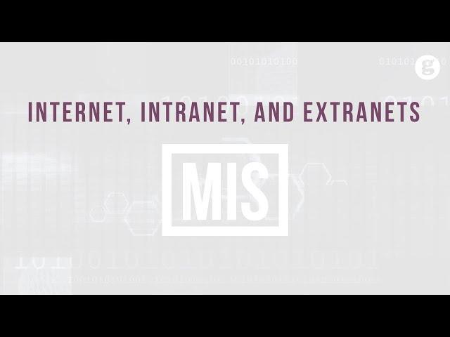 Internet Intranet and Extranets