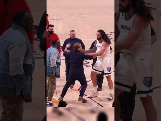 Shannon "THE SHAPESHIFTER" Sharpe WANTED ALL THE SMOKE off Steven Adams & Ja Morant's Dad! #shorts