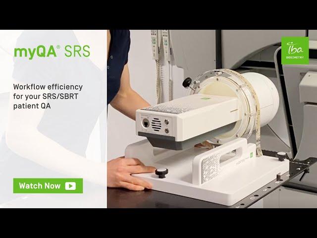 SRS / SBRT Patient QA workflow efficiency with myQA SRS – as easy as IMRT QA