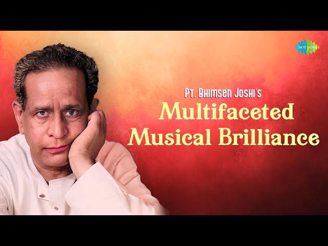 Pt. Bhimsen Joshi's Multifaceted Musical Brilliance | Jhanak Jhanak Va | Hindustani Classical Music