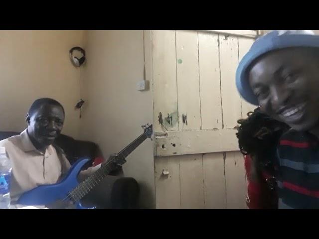 Alick Macheso in studio doing Basslines for Mhanza Haisekwe