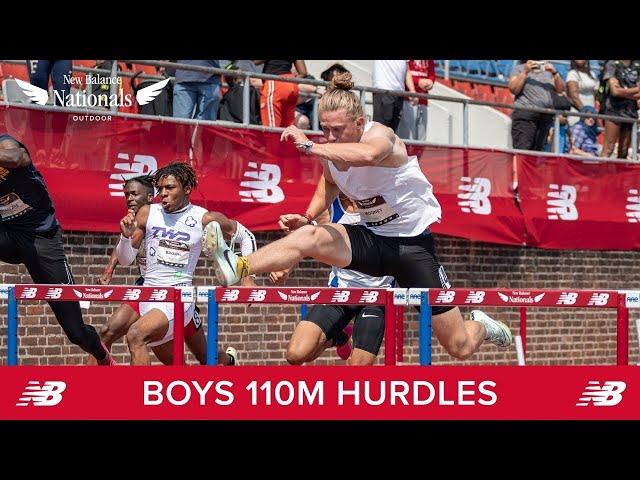 Boys 110m Hurdles Championship Final - New Balance Nationals Outdoor 2023