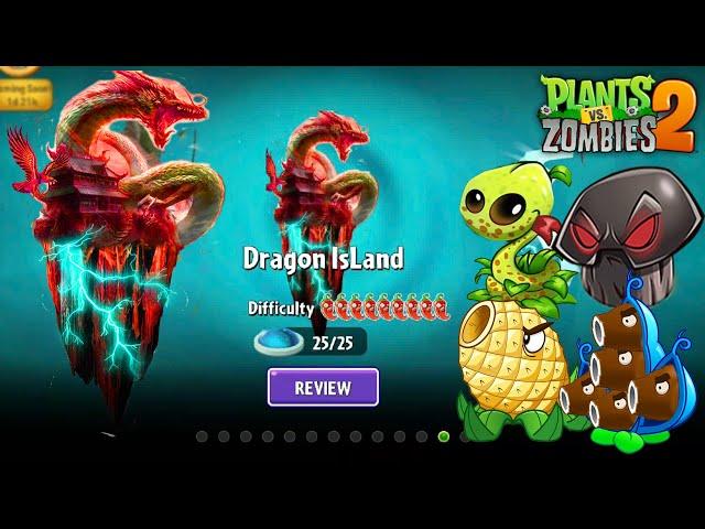 Plants vs Zombies 2 - New Plants Znake Lily Max Power Up & Campground Lawn in Version 11.8.1