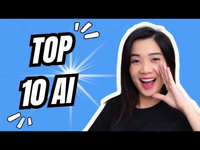 Top 10 AI Trí Tuệ Nhân Tạo Bạn PHẢI BIẾT năm 2024