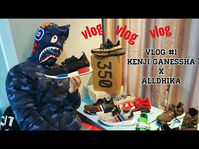 Vlog #1 Kenji Ganessha : Hore-Hore Mengulas Adidas Boost + Yeezy + Giveaway (Full HD)