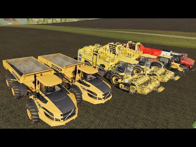 Building A $80 Million Farm on Ravenport Ep#9| The Biggest Farm Ever  | Farming Simulator Timelapse.