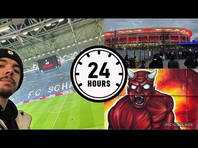 I VISITED 3 GERMAN FOOTBALL GROUNDS IN 24 HOURS | SCHALKE, KASIERSLAUTEN & EINTRACHT FRANKFURT