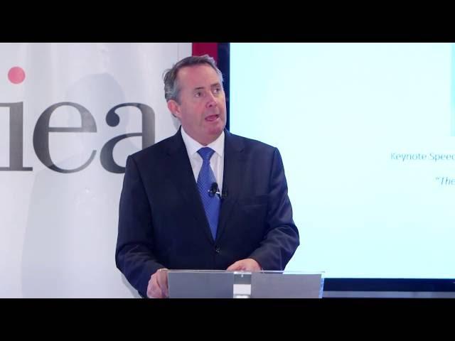 Keynote Speech: The Rt Hon Dr Liam Fox MP on 'Honest Money'