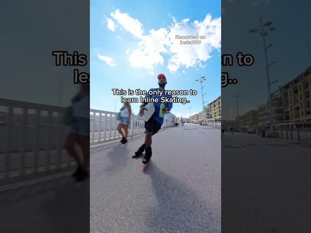 This Is Why You Must Start  #rollerblading #rollerskating #insta360 #shorts