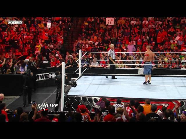 Raw: John Cena vs. R-Truth