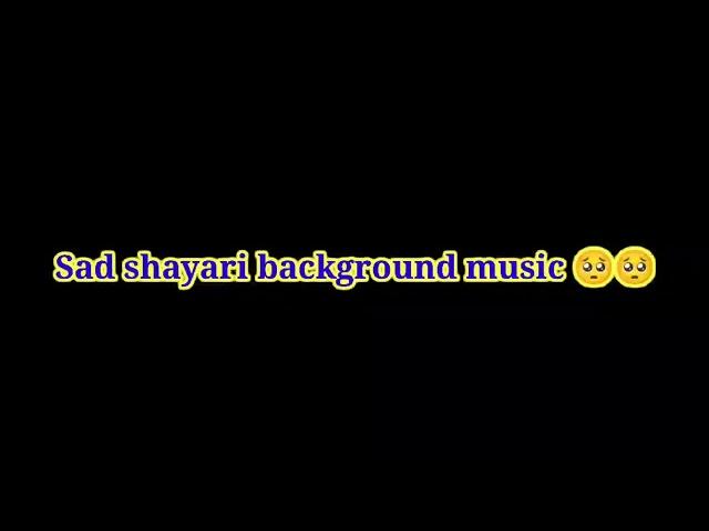 Sad shayari background music#shorts